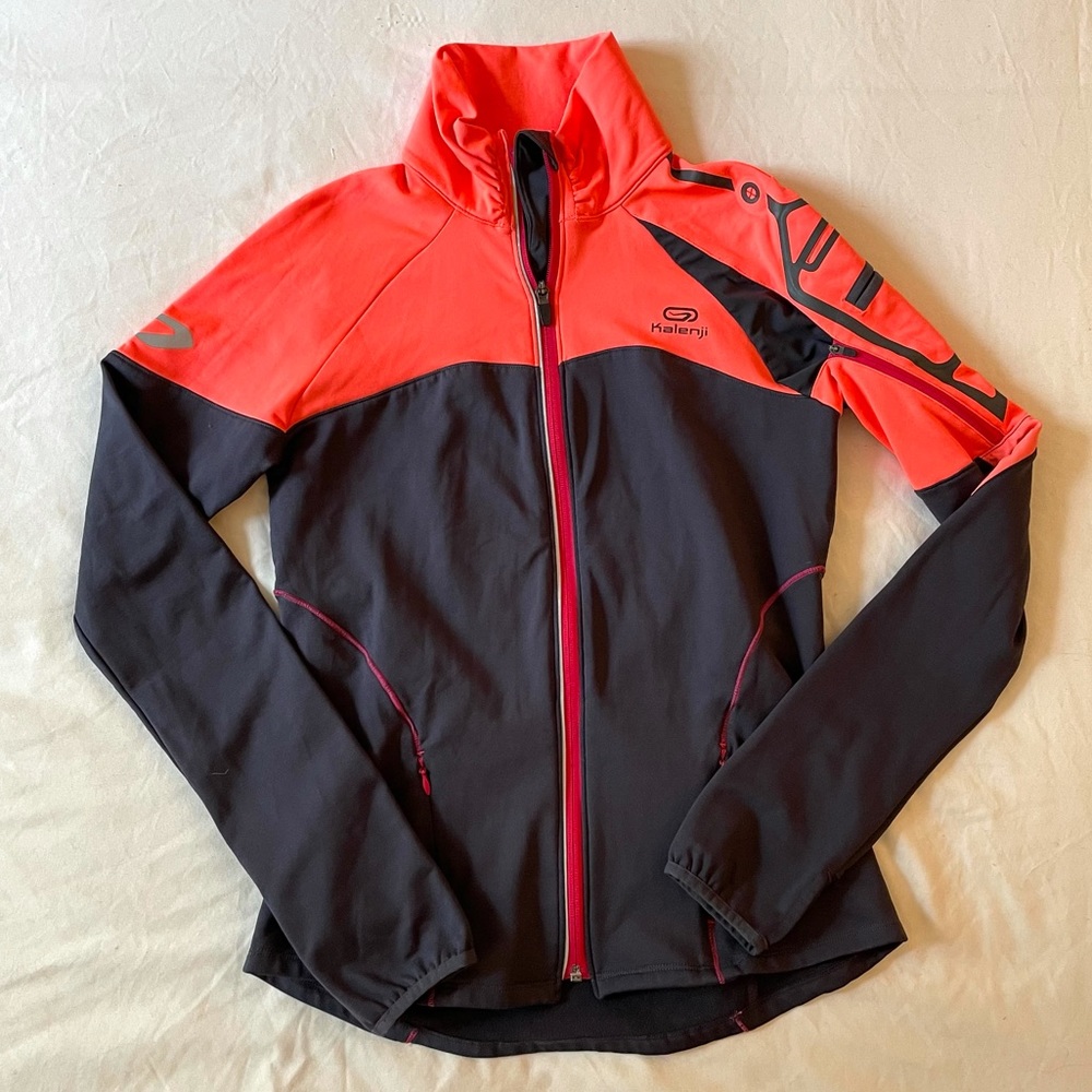 Retro, Kalenji, zip-up, runner jacket